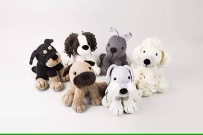 6 Knitted Dog Toys that Children will Adore